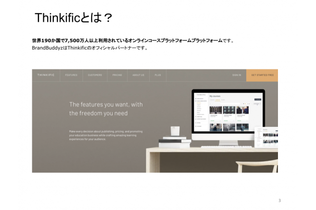 【地域資源DX】Thinkificを活用したオンラインレッスンの構築支援 関連画像