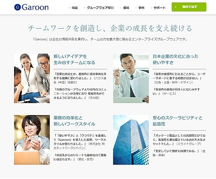 『クラウド版 Garoon 関連画像』