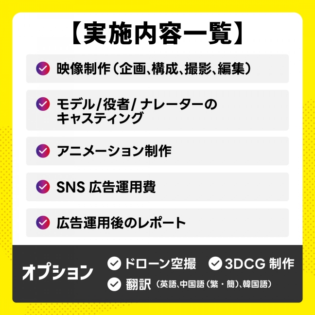 『【SNS集客に】ショート動画制作+広告配信 関連画像』