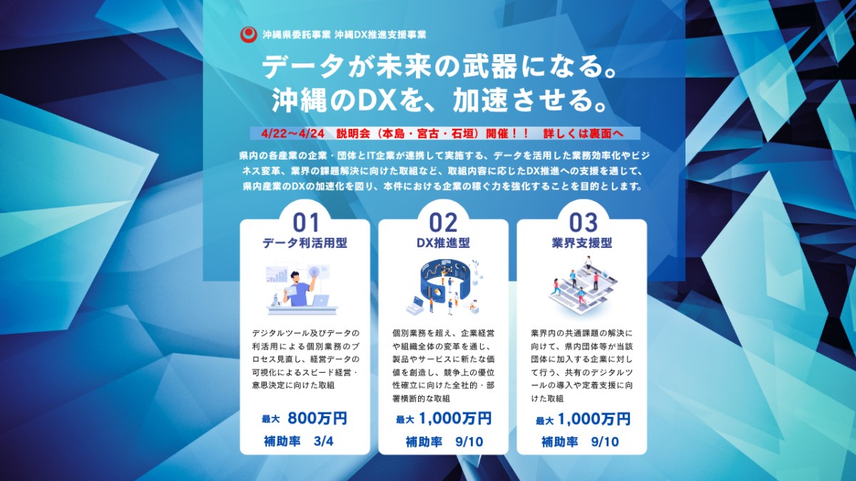 令和8年度 沖縄DX推進支援事業補助金のご案内